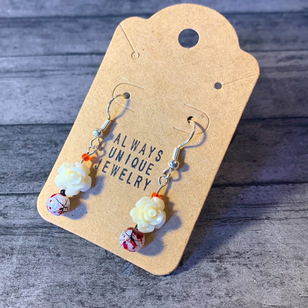 Dangling earrings